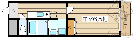 NOB西梅田の間取り