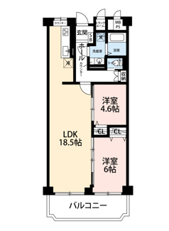 【間取り】 | ローレルハイツ茨木壱号棟