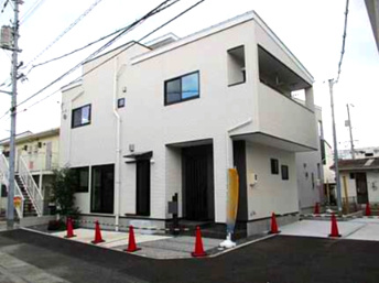 広島市佐伯区千同1丁目　新築一戸建て(全4棟)の外観