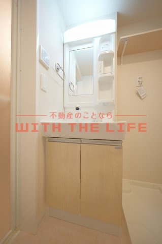 HIBARI【キャッシュバック対象】の独立洗面台|独立洗面化粧台が付いています