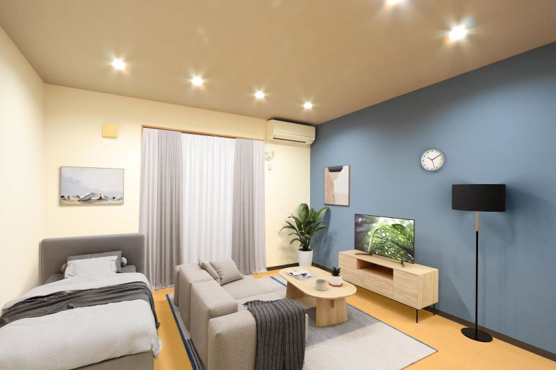 サンフレンズ篭屋の洋室|※ステージングによるイメージです。お部屋のデザインが現状と異なる場合は、現状を優先します。