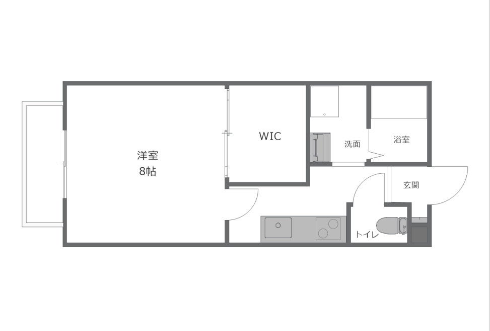 サンフレンズ篭屋の間取り