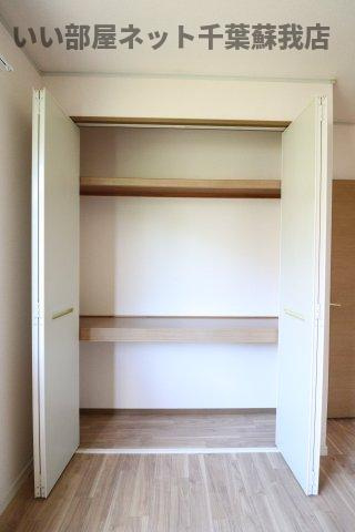 レインボーハイツ　Ⅱ番館の収納|収納のためのスペースです