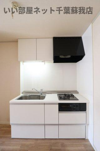 レインボーハイツ　Ⅱ番館のキッチン|キッチンでお料理をお楽しみください