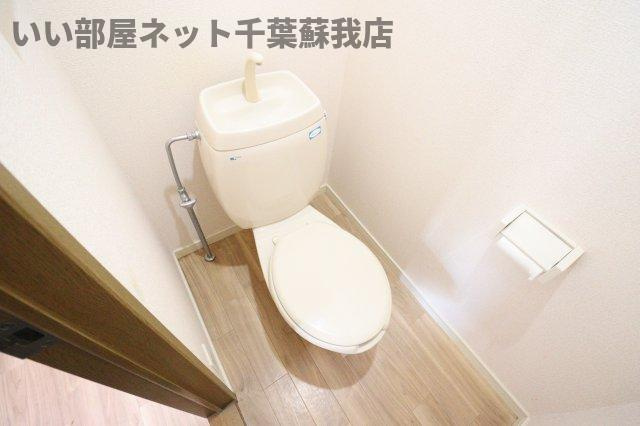 レインボーハイツ　Ⅱ番館のトイレ|コンパクトで使いやすいトイレです