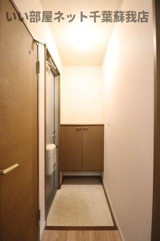 レインボーハイツ　Ⅱ番館の玄関|落ち着いた玄関です