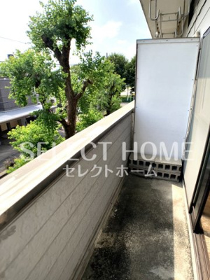 【バルコニー】 | シティ丸和 | 暖かな日差しのふりそそぐバルコニー