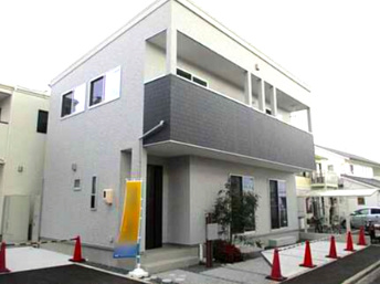 広島市佐伯区千同1丁目　新築一戸建て(全4棟)の外観