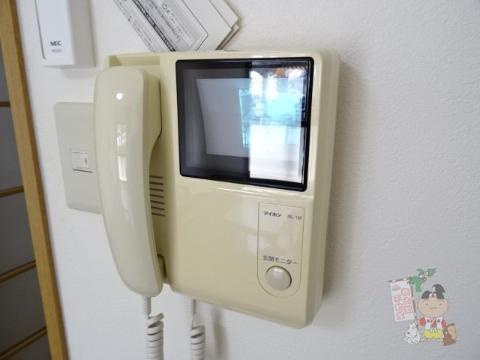 フロントステーション西川原のセキュリティ|カメラ付インターホン