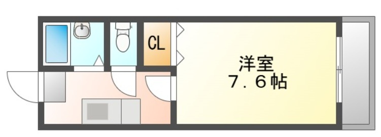 フロントステーション西川原の間取り