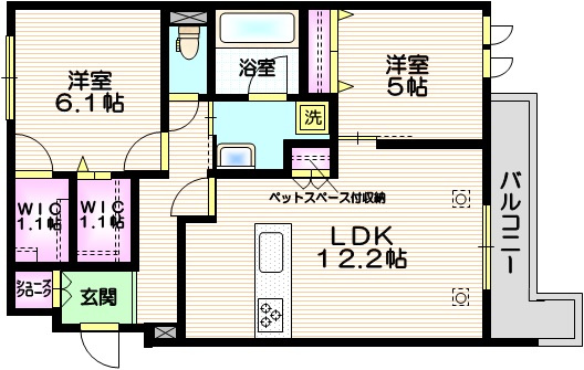 Ｍａｙｆａｉｒの間取り
