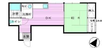ガーデン・パレスの間取り