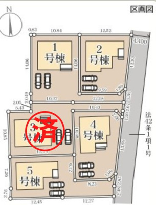 【区画図】 | 西見前１１地割