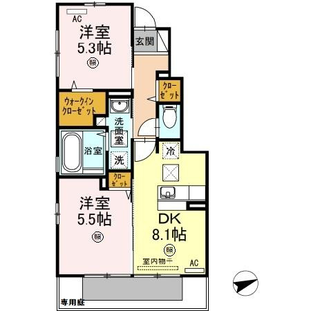 【間取り】 | サンセール　セゾン