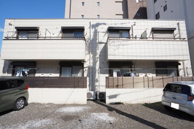 【外観】 | クレスト　１ | 陽当たり良好の明るい建物です