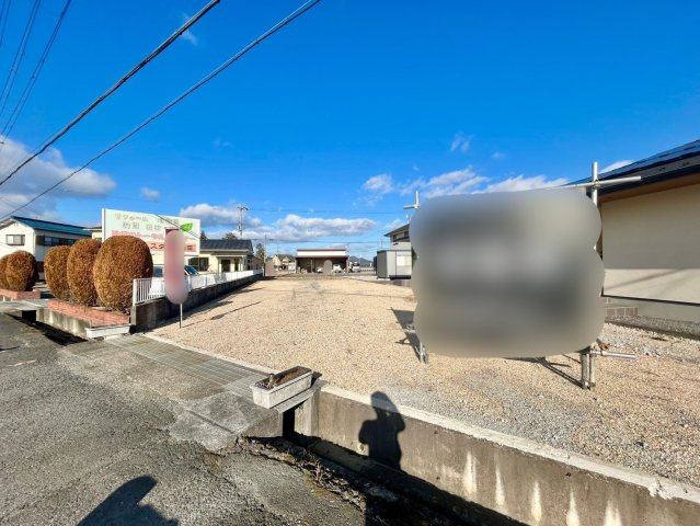 野洲市六条1号地　建築条件無し売土地の外観