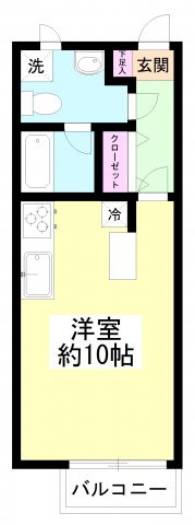 バルセローラⅡの間取り|洋室１０帖の広い間取りはお勧めですよ　1階はバルコニーではなくテラスになります　反転タイプの場合があります