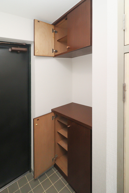 ダイナコート久留米駅前の収納|こまごまとしたものを収納できそうですね