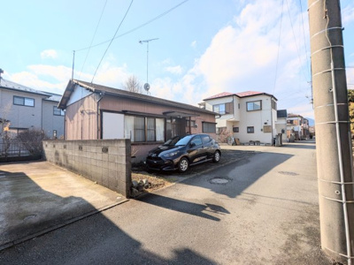 【前面道路含む現地写真】 | 厚木市下荻野　売地　平坦・整形地