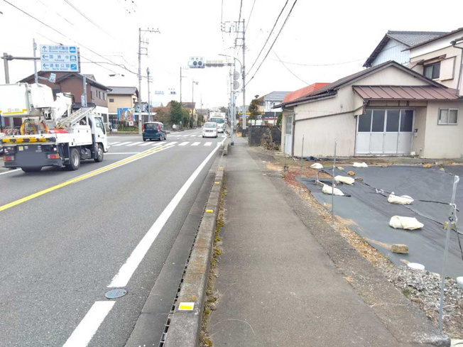 【前面道路含む現地写真】 | 伊豆の国市原木 売土地 ET05514 | 伊豆の国市原木　前面道路