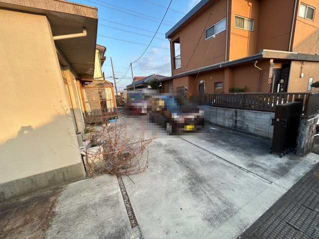 【駐車場】 | 高崎市楽間町　コンクリートブロック造平屋