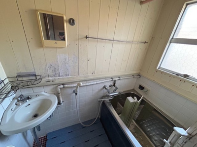 【浴室】 | 高崎市楽間町　コンクリートブロック造平屋