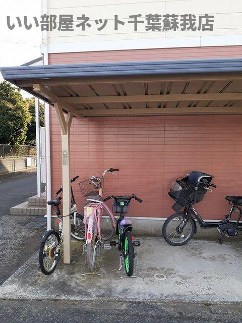 リバーストーン３のその他共用部分|駐輪場