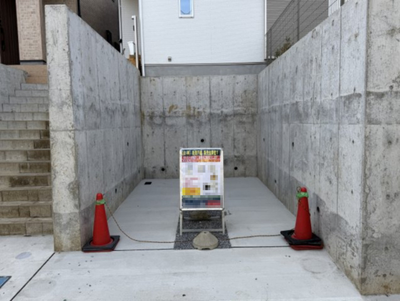 柏市光ヶ丘４丁目新築戸建【酒井根東小学校：4分】の駐車場|駐車スペース完備