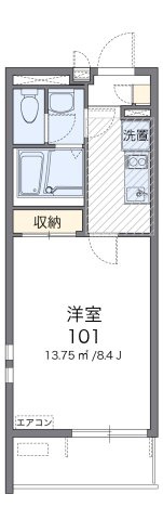 クレイノレンの間取り|画像2