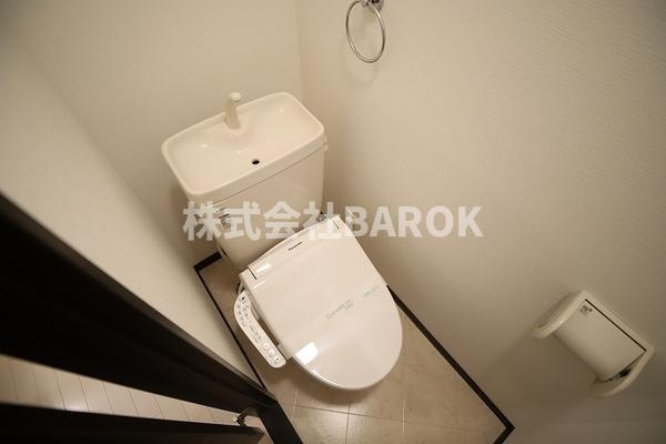 福岡市中央区今川１丁目のアパートのトイレ