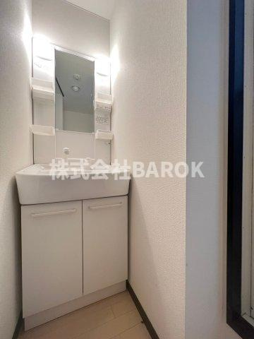 福岡市中央区今川１丁目のアパートの洗面所