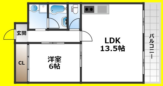 【間取り】 | ハイツヤノウ