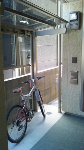 メゾン　サンクレールのその他共用部分|屋根付自転車駐輪場