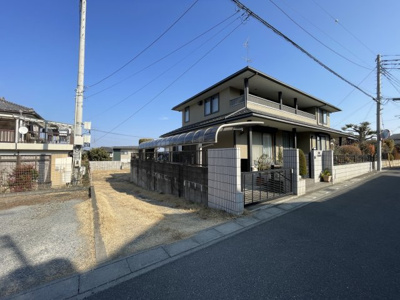 【前面道路含む現地写真】 | 深谷市緑ケ丘　売地 | 現地(2025年1月撮影)