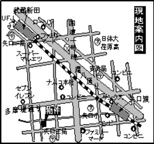 ドミールユタカの地図