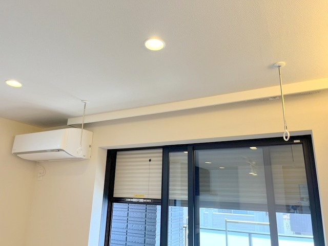 Ｆｅｌｉｃｉａの設備|★室内物干しフック・防犯シャッター・エアコン★