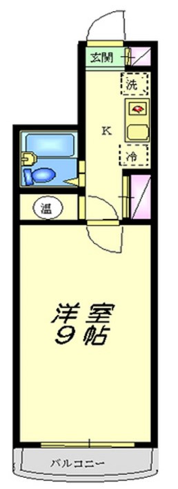 グランドール多摩川の間取り|間取図