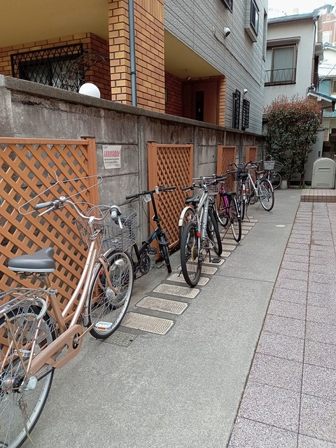 ヴェステンハイムのその他共用部分|自転車置き場