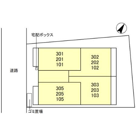 【区画図】 | ノーブルヴィラ宮原