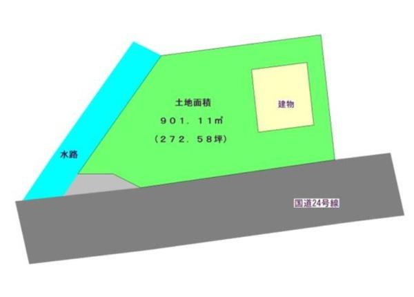 橋本市神野々　土地