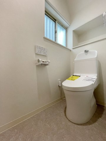 星陵台５丁目戸建のトイレ|トイレもきれいです