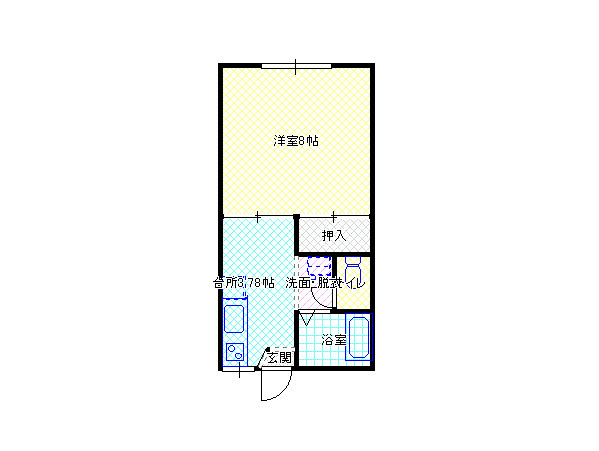 【間取り】 | すみれハイツ