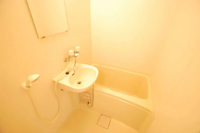 レオパレス峰の坂の浴室