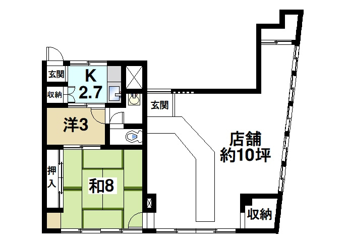 川上ビルの間取り