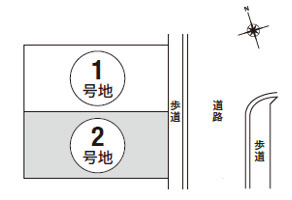 【区画図】 | 高槻市日吉台三番町　新築戸建