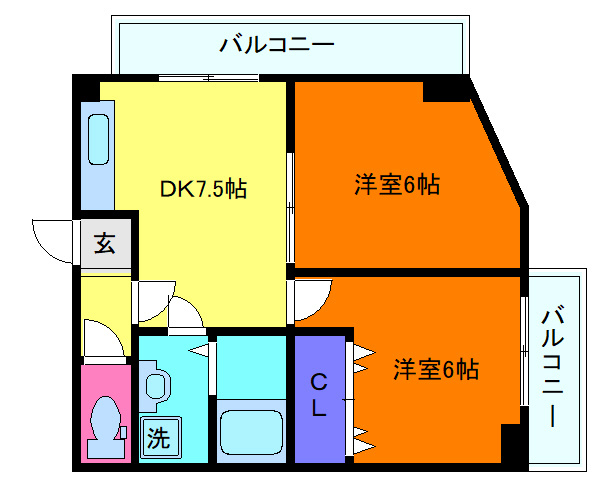 ヤマネビルの間取り