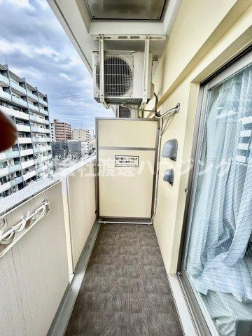 アリビオ江坂南金田のバルコニー