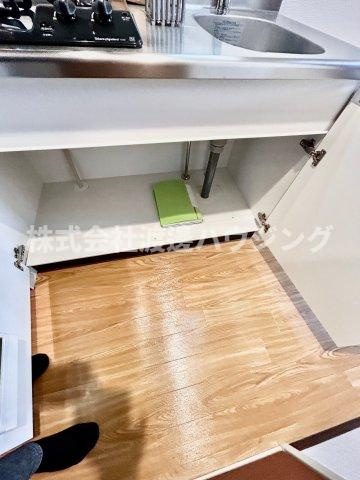 アリビオ江坂南金田のキッチン|キッチン下収納