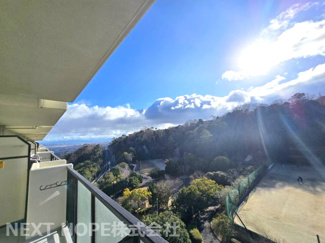 【展望】 | ラヴェニール宝塚中山台ドゥジェーム | バルコニーからの眺望です♪季節を感じられる緑豊かな眺望です！