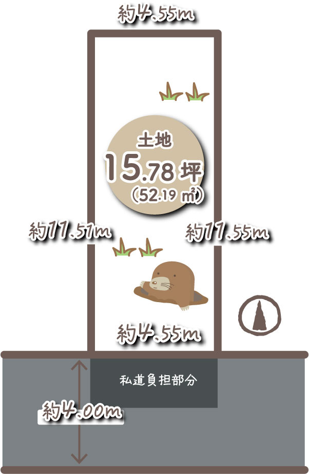 桂乾町　条件無土地